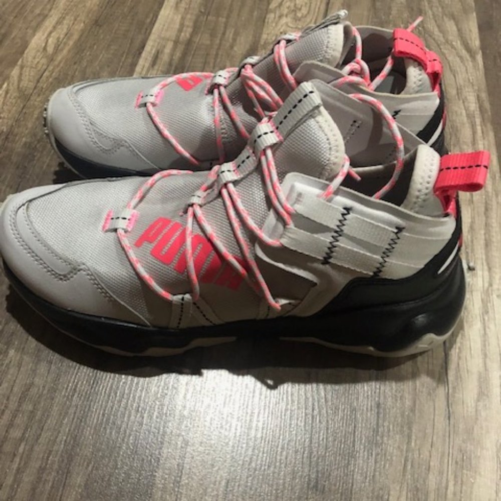 Puma grey Ember demi trail shoes size 8.5